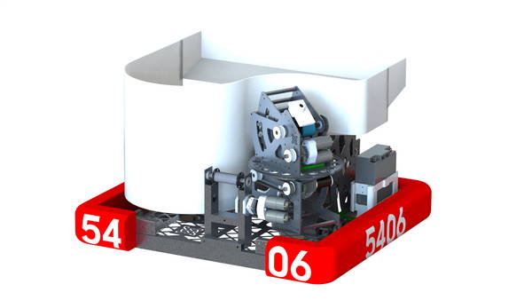 CAD model of Oscar, back
