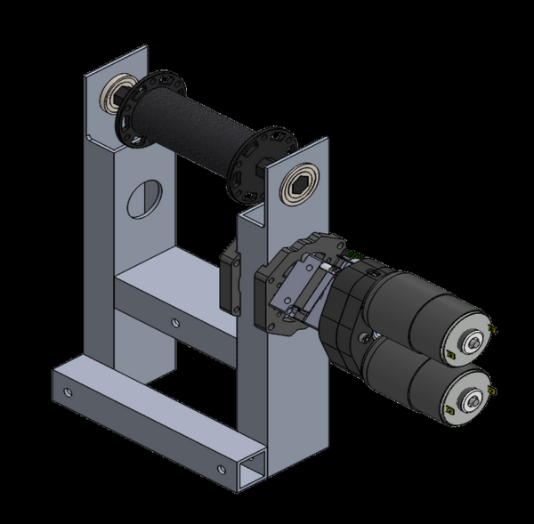 CAD model of Oscar's climber