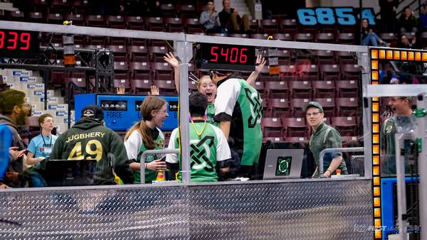 Winning the Technology division at the Ontario District Championship