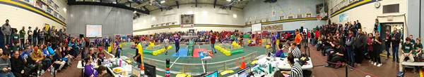 Panoramic view of the STEMley Cup field