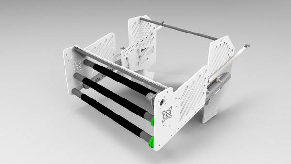 CAD model of intake