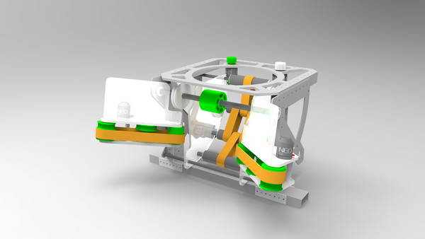 CAD model of serializer